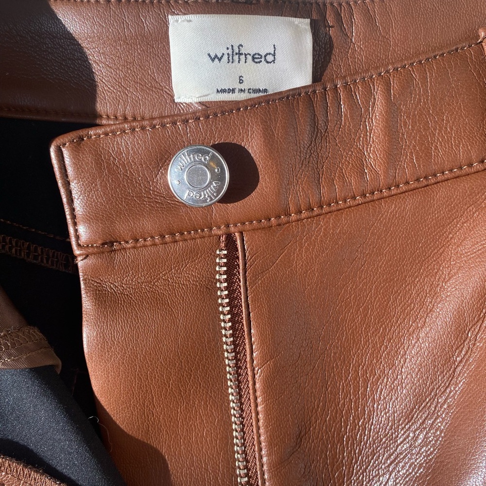 Aritizia Melina Leather Pants! - Picture 2 of 4